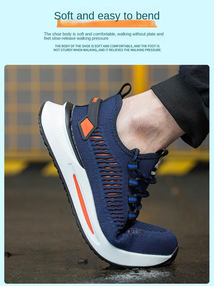 Penawaran Spesial Waktu Terbatas, Sepatu Pelindung Tenaga Kerja, Baja Plastik, Kevlar, Anti Benturan, Anti Tusukan, Sepatu Kerja