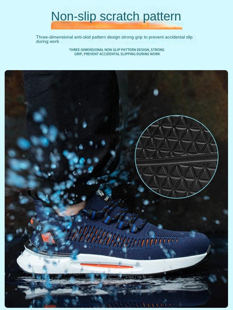 Penawaran Spesial Waktu Terbatas, Sepatu Pelindung Tenaga Kerja, Baja Plastik, Kevlar, Anti Benturan, Anti Tusukan, Sepatu Kerja