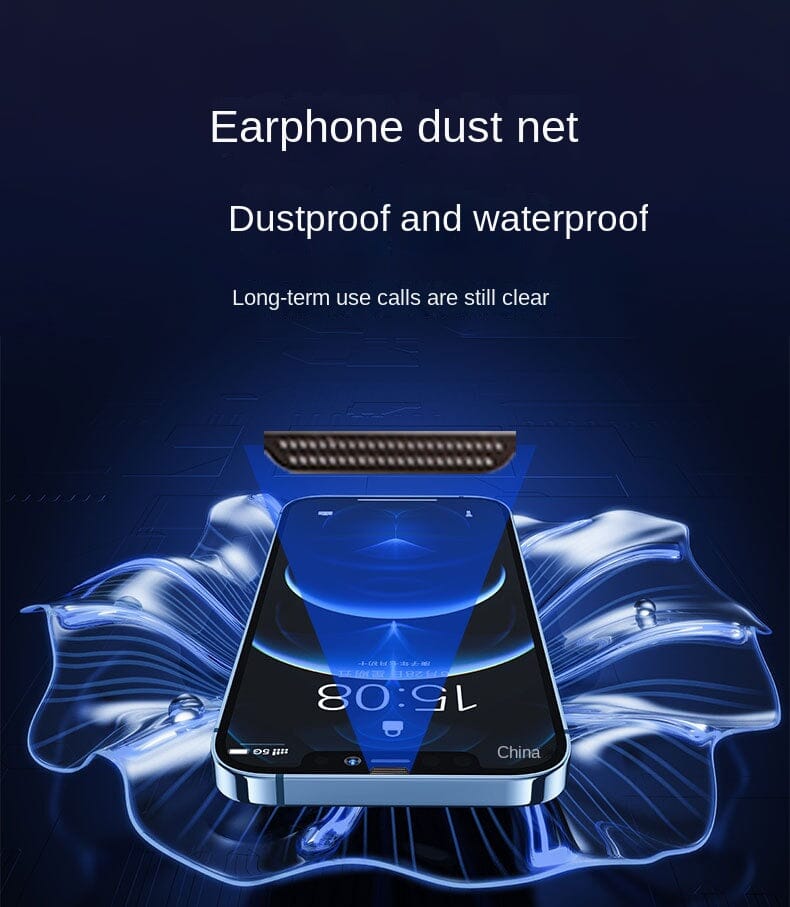 Kompatibel mit Apple 15 Pro, Schnellinstallationsbox, staubfreie Aufbewahrung für 13/14/12 Pro Max gehärtetes Glas, iPhone 14 High-Definition.