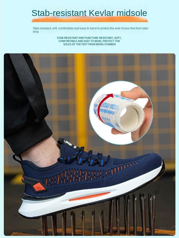 Penawaran Spesial Waktu Terbatas, Sepatu Pelindung Tenaga Kerja, Baja Plastik, Kevlar, Anti Benturan, Anti Tusukan, Sepatu Kerja