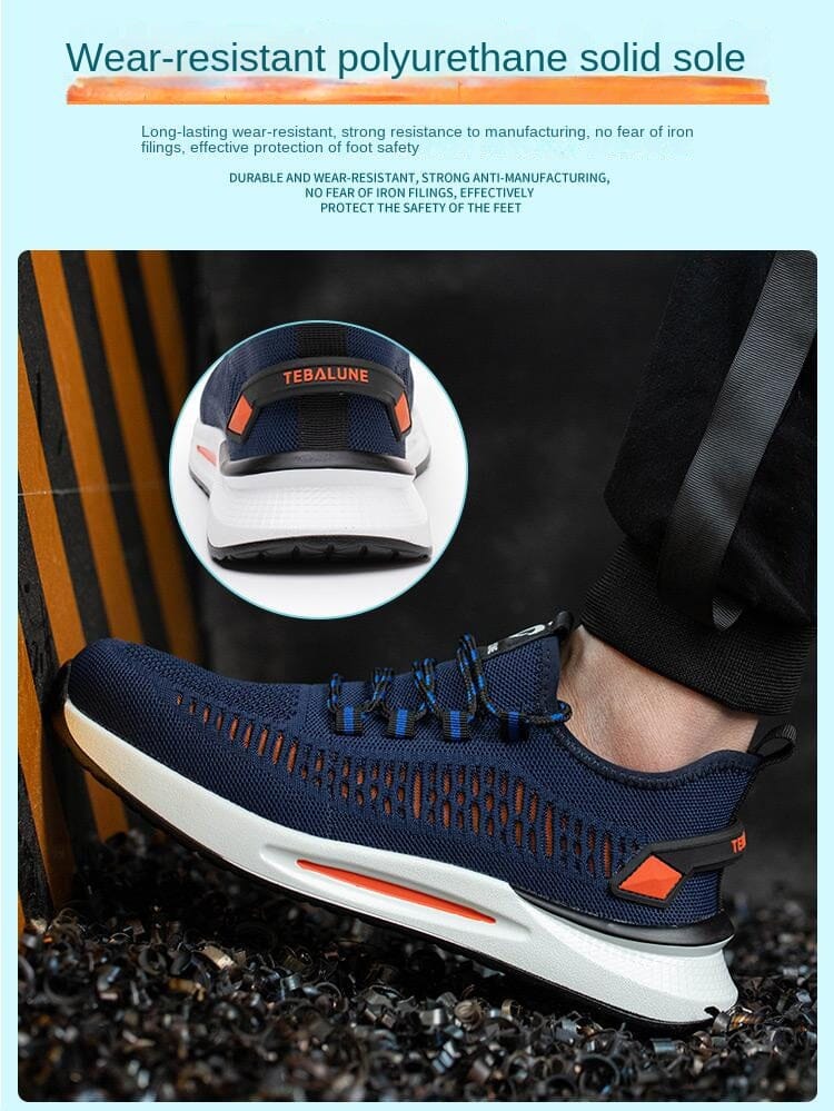 Penawaran Spesial Waktu Terbatas, Sepatu Pelindung Tenaga Kerja, Baja Plastik, Kevlar, Anti Benturan, Anti Tusukan, Sepatu Kerja