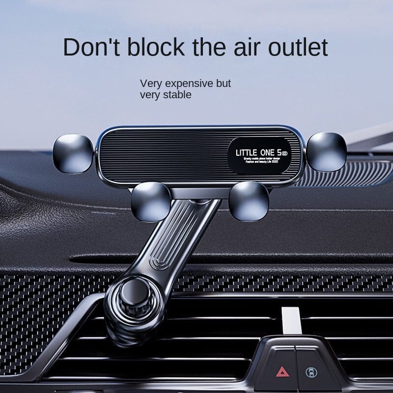 Dudukan Telepon Mobil Ventilasi Udara Mobil Navigasi Gravitasi Dukungan Ponsel Kartun Braket Teleskopik