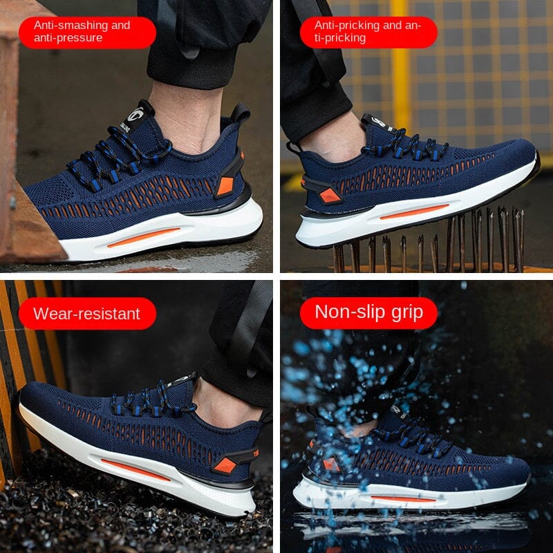 Penawaran Spesial Waktu Terbatas, Sepatu Pelindung Tenaga Kerja, Baja Plastik, Kevlar, Anti Benturan, Anti Tusukan, Sepatu Kerja