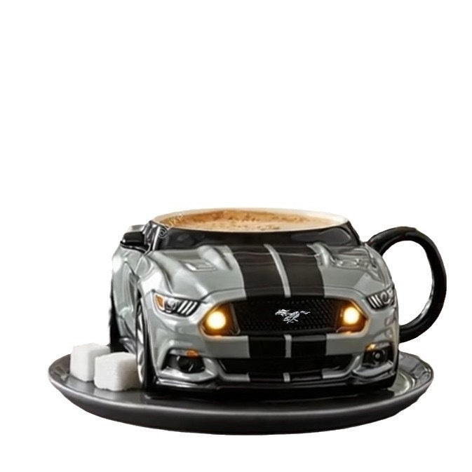 New Creative Mustang Shaped Coffee Cup