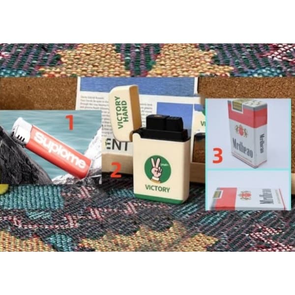 Hot Sale Fun Trick Plastik Semprotan Air Kotak Rokok Mainan Pemantik Api