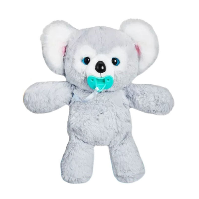 Boneka Beruang Lucu Kecil yang Sedang Tidur Kaola Elektronik Efek Suara Interaktif untuk Anak Perempuan