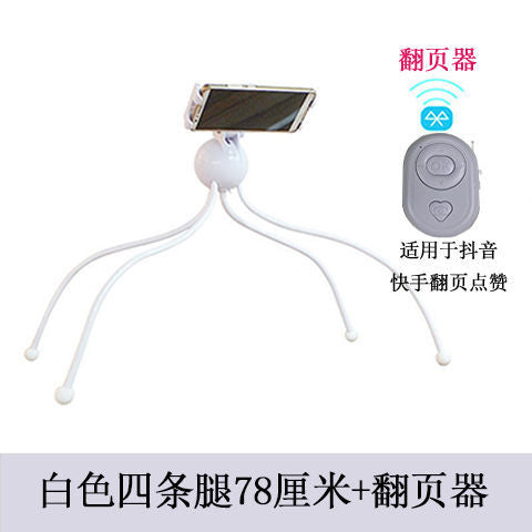 Gurita Kecil Braket Universal Baru untuk Tempat Tidur Malas Ponsel Tablet Meja Samping Tempat Tidur Streaming Langsung Pemotretan Vertikal Multifungsi TikTok
