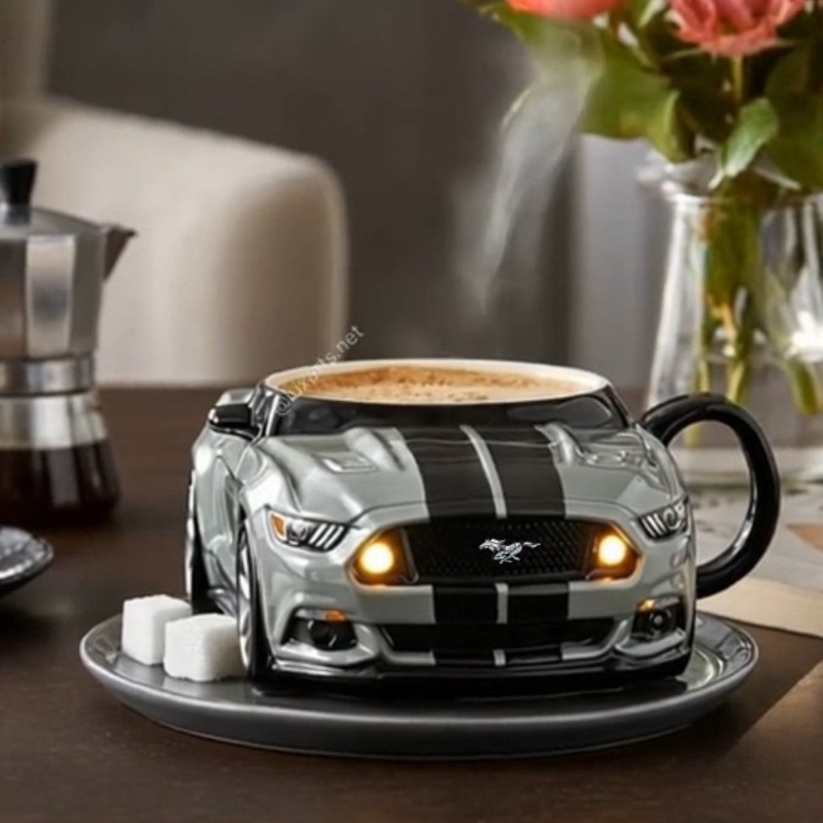 New Creative Mustang Shaped Coffee Cup