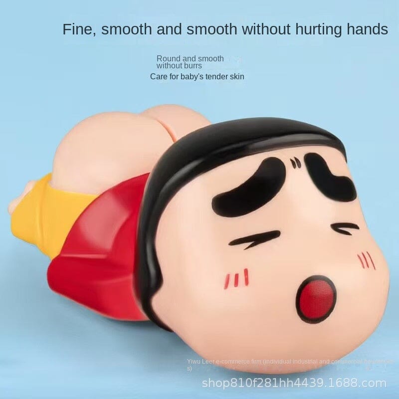 Crayon Xiaoxin Irigasi Oral Kartun Lucu Musim Panas Perang Air Seluruh Mangkuk Semprotan Air Dekompresi Mainan Anak-anak Hadiah Kreatif