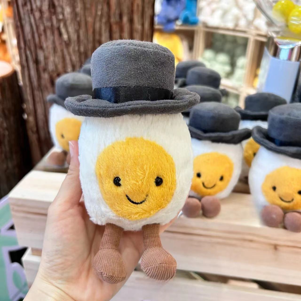 Boneka Boneka Telur Rebus Dokter Kelulusan Boneka Pengantin Pria dan Wanita Boneka Telur Rebus Hadiah Kenyamanan Anak