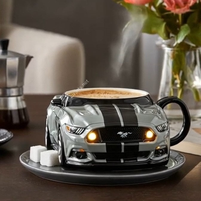 New Creative Mustang Shaped Coffee Cup