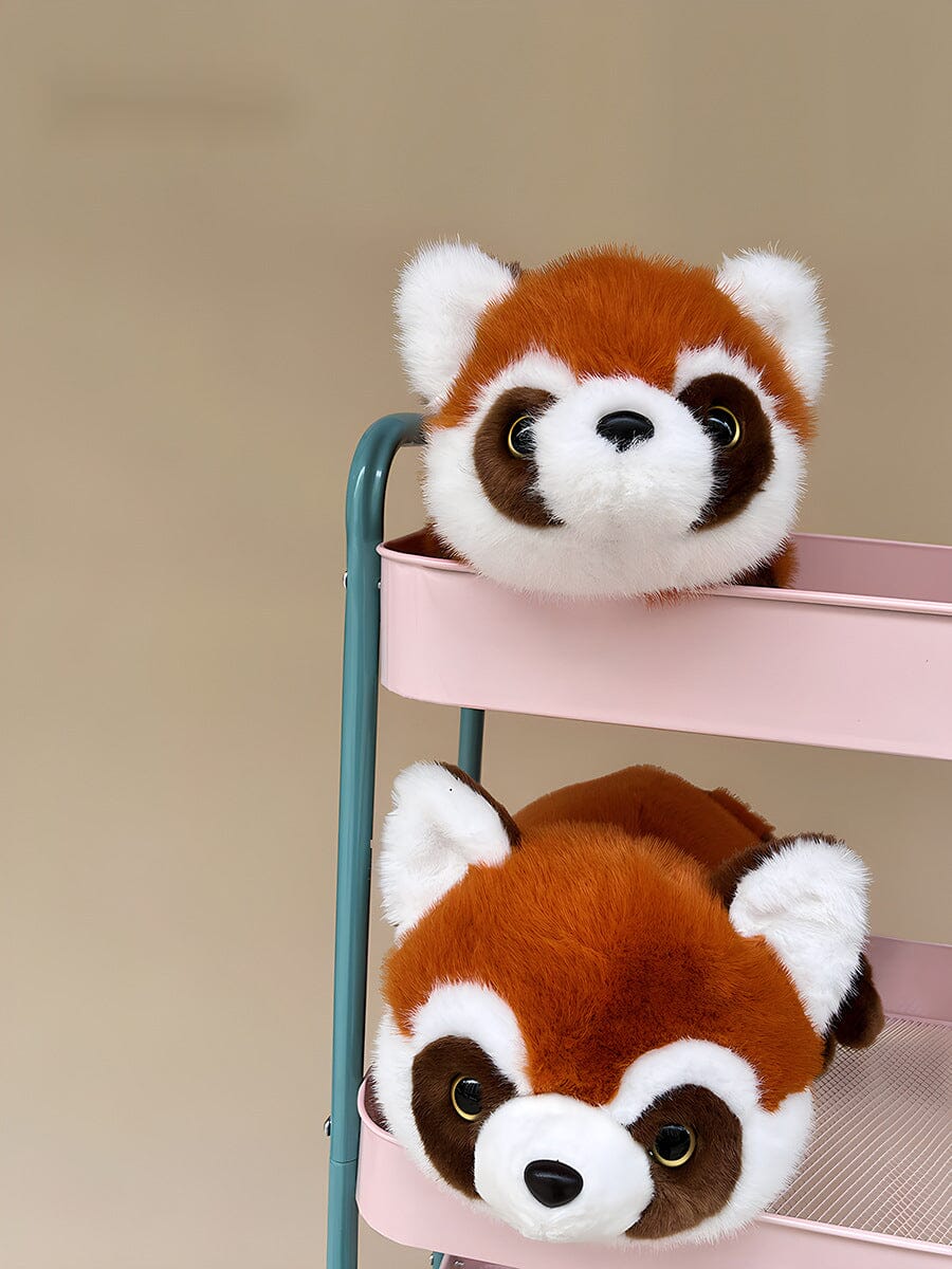 Boneka Boneka Panda Raksasa Sichuan Simulasi Transformasi Lucu Asli Boneka Panda Kecil Hadiah Ulang Tahun Anak-anak