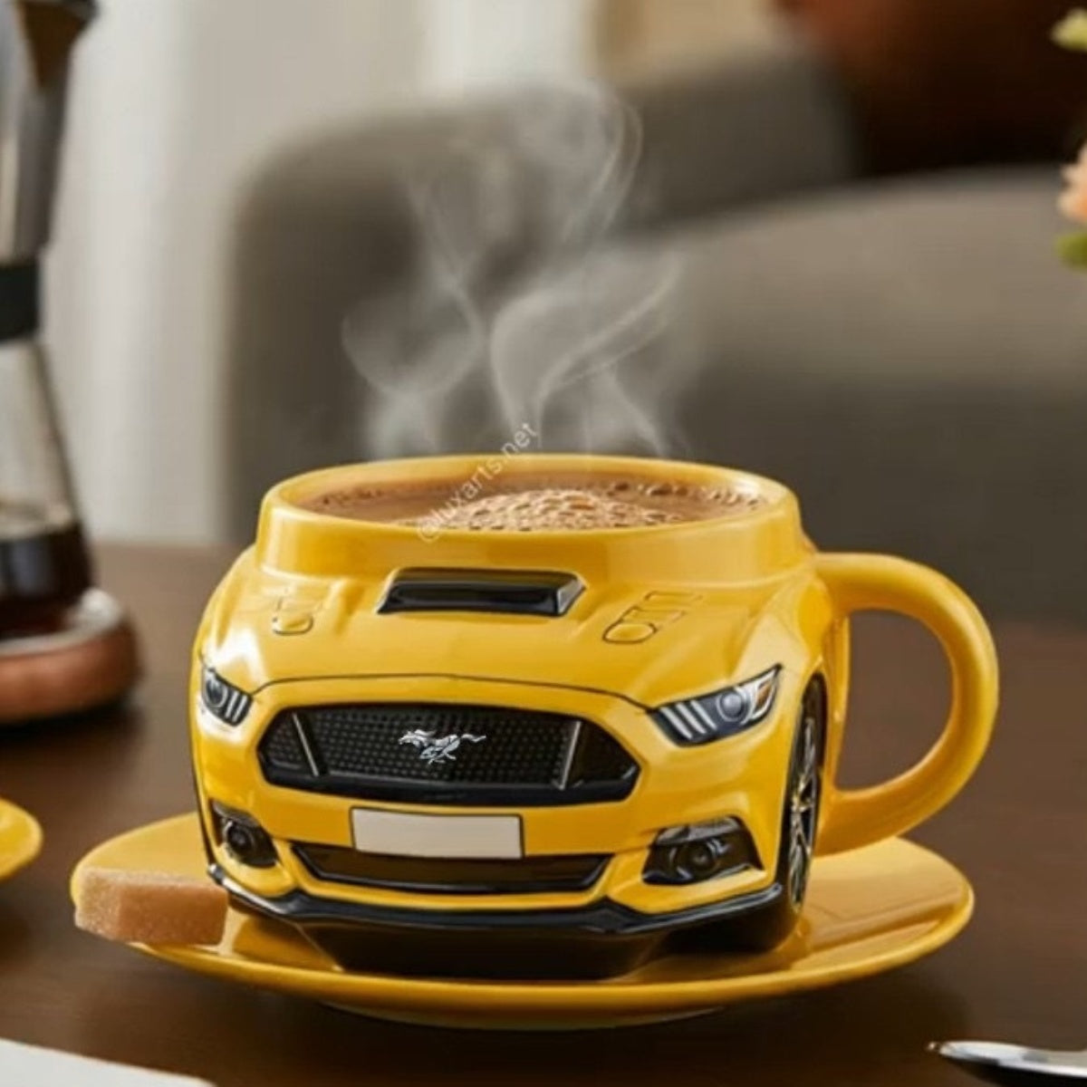 New Creative Mustang Shaped Coffee Cup