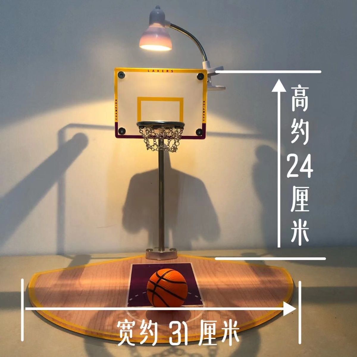 Basketball Hoop Mini Room Desktop Mini Basketball Stands Decoration Handmade Original American Basketball Mini Basketball Hoop