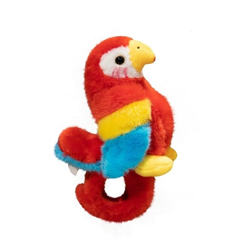 Simulation Parrot Animal Bracelet Ring Pop Doll Bracelet Doll Plush Toys Girl Doll Children Wrist