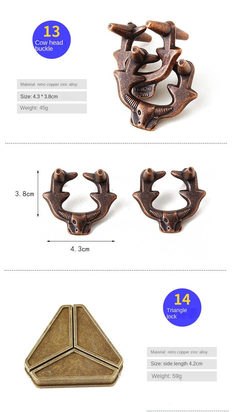 Zinc Alloy Intellectual Ring Puzzle, Unlocking Set, Nine Linked Rings Brain Teaser, Kongming Lock, Magic Puzzle Gold.