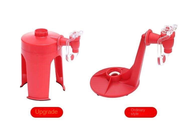 Second-generation creative hand-pressed soda bottle inverted water dispenser, carbonated beverage inverter for home use, beverage machine for cola.