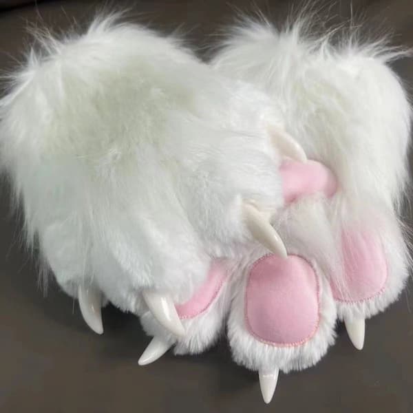 Beast-Mounted Finished Gloves Color Cat's Paw Cos Full-Mounted Accessories Furry Nekopara Paw Creak in Stock Japanese Style