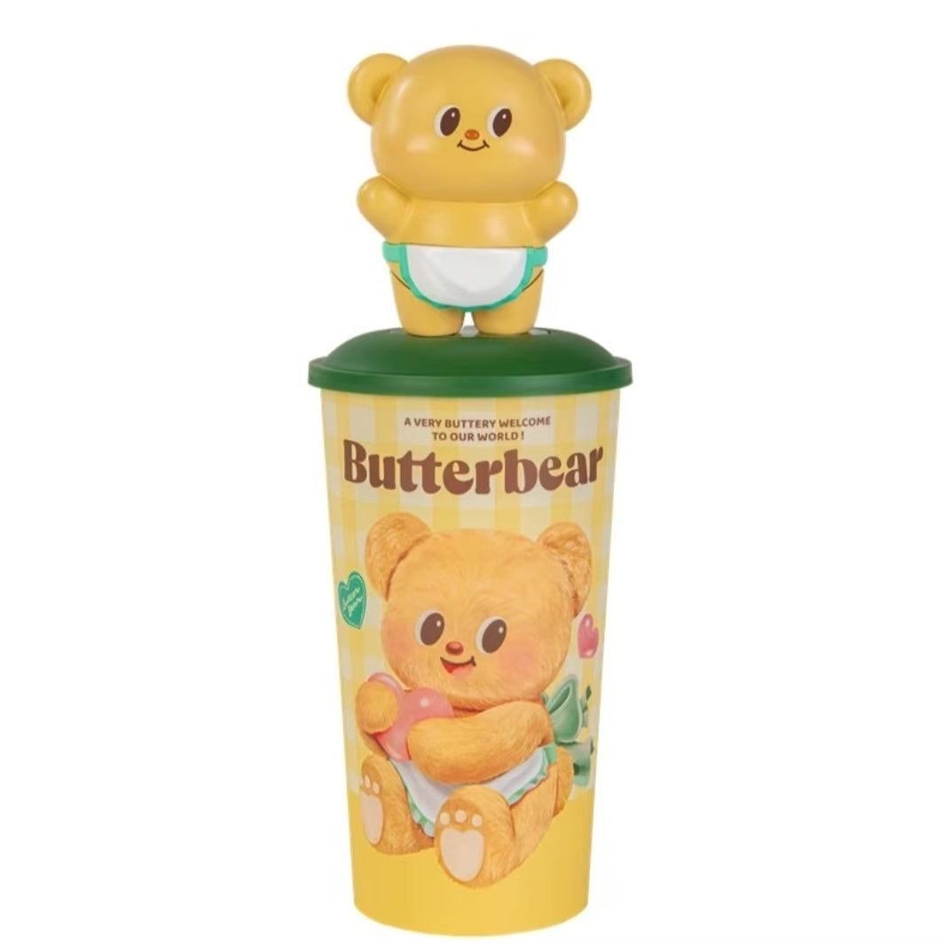 Dancing Butter Bear Cup moving cute bear doll shaped cup butter bear doll cup