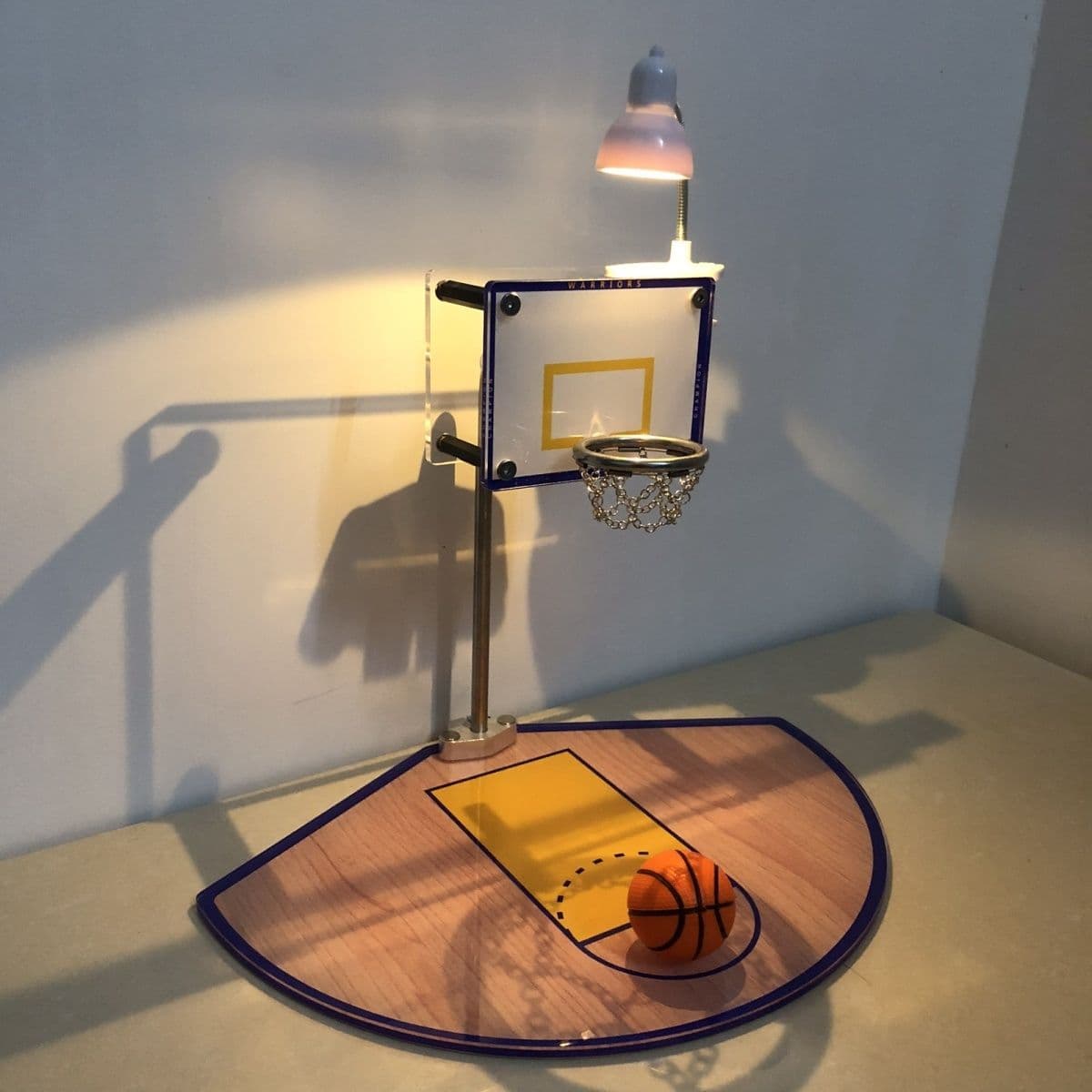 Basketball Hoop Mini Room Desktop Mini Basketball Stands Decoration Handmade Original American Basketball Mini Basketball Hoop