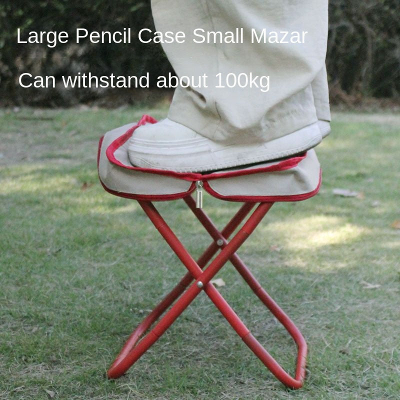 Handbag stool folding camp chair fishing stool chair portable outdoor train travel sketch stool