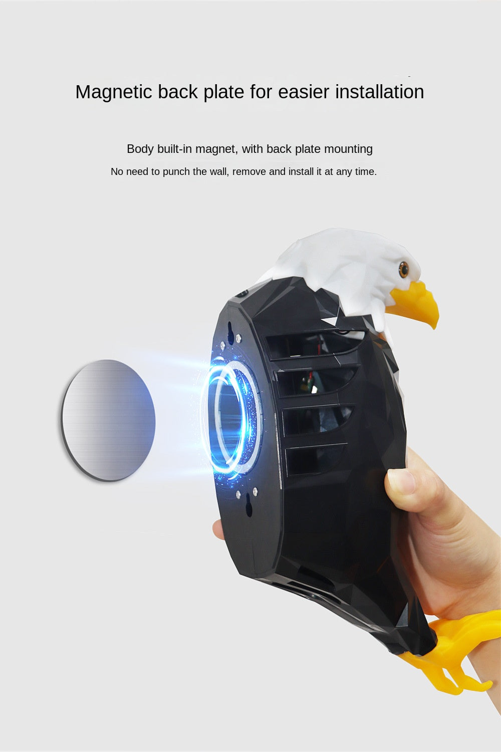 Cross-Border New Arrival Household Indoor Animal Eagle Wall Lamp Charging Small Night Lamp LED Energy-Saving Remote Control Atmosphere Decorative Lamp