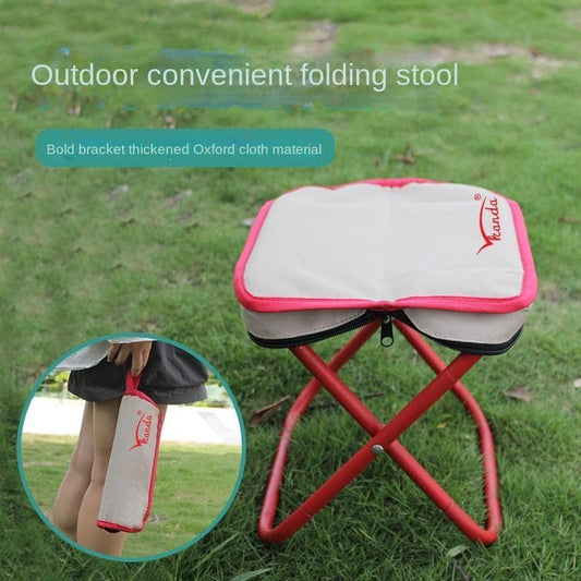 Handbag stool folding camp chair fishing stool chair portable outdoor train travel sketch stool