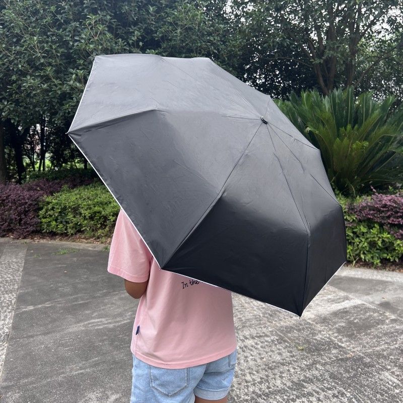 Umbrella Automatic Vinyl UV Protection Parasol Rain Or Shine Dual-Use Umbrella Celebrity Related Goods Support Gift